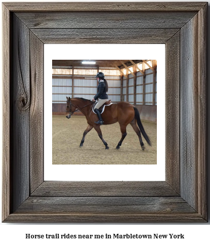 horse trail rides near me in Marbletown, New York